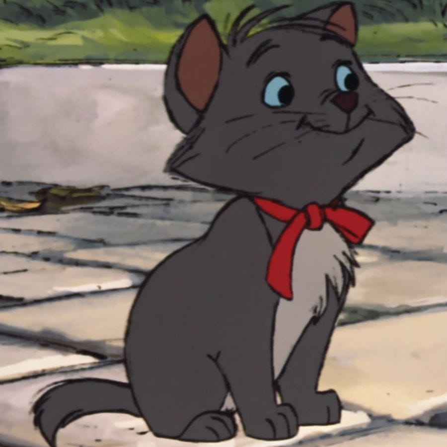 gato gris berlioz aristogatos